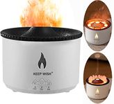 Keepwish®Volcano Aromatherapy Humidifier Flame & Volcano Light Timer for TikTok Bedroom Spa Yoga Office, Gift Ideal for Women, Flame Humidifier Ultrasonic Essential Oil Diffuser usa(orignal)