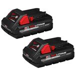 Milwaukee 48-11-1837 M18 REDLITHIUM HIGH OUTPUT CP 3 Ah Lithium-Ion Battery (2-Pack)