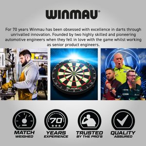Winmau Pro SFB Bristle Dartboard – Tournament Quality