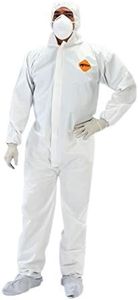 Heavy Duty All Purpose Coverall, Engineered for Maximum Protection & Comfort (Case of 25 Large Coveralls) by Tiger Tough