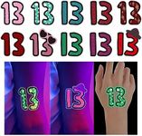 48 Pcs Glow in Dark/13 Hand/13/Temp