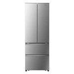 Hisense RF632N4BCF Freestanding Multi Door Fridge Freezer, No Frost, F Rated, Silver, 485 liters