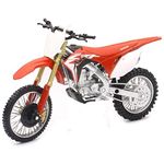 New Ray 1:12 Scale, Die-Cast 2018 Honda CRF 450R Motorcycle (Red)