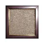 Dhaarmik Pyrite dust plate frame for wealth, money, success and Abundance