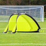 FORZA Flash Pop-Up Soccer Goal [3 Sizes] | Target Goal for Practice | Soccer Training Equipment | Net for Kids & Adults (6ft [Pair])