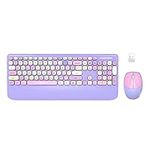 FOPETT Wireless Keyboard and Mouse 