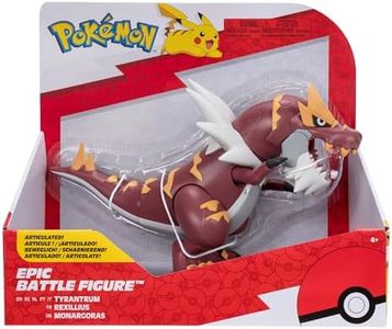 Pokemon PKW3422 Figurine épique Monargoras Officiel en Mouvement 30 cm