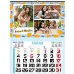 One Personal - Personalized Wall Calendar 2022 | To Customize with Photos and Text | Monthly Holiday Calendar -43.5 cm