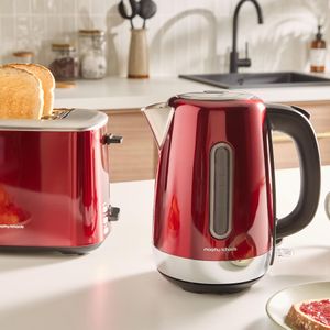 Morphy Richards Equip Kettle 1.7L – Red Electric Jug