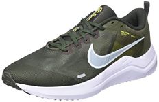 Nike Men's Downshifter 12 Sneaker, Cargo Khaki/Glacier Blue-Sequoia, 9 UK