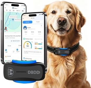 DBDD AI GPS Dog Tracker, Virtual Fence & AI Health Monitor, Waterproof
