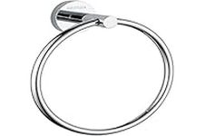 GRIFEMA IBIZA-G30104 Wall Mounted Round Towel Ring for Bathroom, Chrome