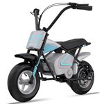 EVERCROSS EV07M Kids Electric Motorcycle with 11" Tires, 20KM/H Speed & 10KM Range, Suitable for 3-10 Years Old - The Gift for Boys & Girls