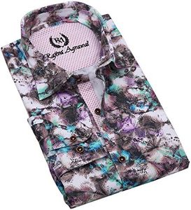 Party Camo Men's Fashion Shirt in Superfine Cotton