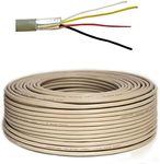 PremiumX 100 m Telephone Cable 2 x 2 x 0.6 mm J-Y(ST) Y Telephone Cable 4-Core Round Telephone Cable Installation Cable