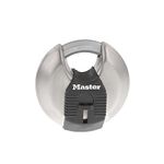 MASTERLOCK M40XKADCCSEN 70mm Disc Padlock, 2-3/4" , Silver