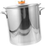 COLLBATH Kitchen Soup Pot Soup Pot Crayfish Boiler Commercial Lobsters Stainless Steel Brine Bucket Seafood Stew Pot