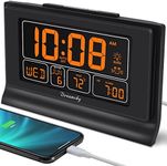 DreamSky Digital Alarm Clock with B