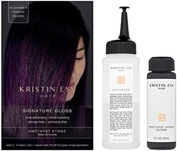 Kristin Ess Signature Hair Gloss - Amethyst Stone Unisex Hair Color 1 Application