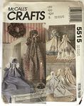 McCall's Crafts Heirloom Dolls Sewing Pattern 5515