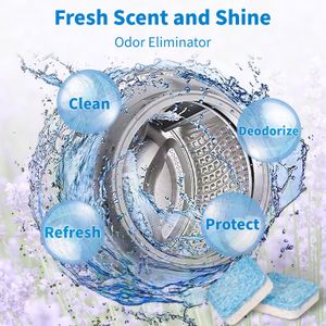 Washing Machine Cleaner Tablets, 24-Pack – Deep Clean Formula