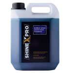 ShineXPro 2.7 Ltr Foam Car Wash Shampoo Concentrate - pH Neutral, Thick Suds With Shine Enhancing Formula - Bubblewash Snow Car Foam Shampoo That Works With Both Bucket Wash And Foam Cannon