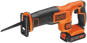 BLACK + DECKER BDCR18E1-QW Cordless Reciprocating Saw - 1 Battery - 1 140 mm Blade - 18 V