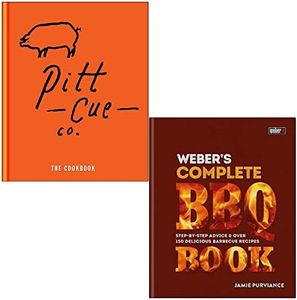 Pitt Cue Co. Cookbook By Jamie Berger, Simon Anderson & Weber's Complete BBQ Book By Jamie Purviance 2 Books Collection Set