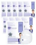 Dermal Korea Collagen Essence Full Face Facial Mask Sheet Pack No.4 Arbutin 23g 10pcs