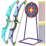 Kmuxilal 2 Pack Kids Bow and Arrow 