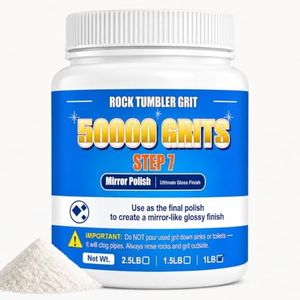 50000 Grit Aluminum Oxide Rock Tumbler Polish, Step 7 Ultimate Finish