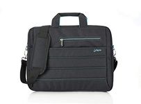 Bipra 15.6 inch Laptop Bag with shoulder Strap Black with Blue Detailing Suitable For 15.6 Inch Laptops