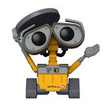 Funko 58142 Pop! Disney: Wall-E - Wall-E with Hubcap (Funko Exclusive) #1120, Yellow, One Size (BAF023)