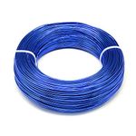 Beadsnfashion Aluminium Art and Craft Color Wire for Jewellery Making, Flower Decoration and Floral Arrangement 10 Mtrs, Size 1 mm(18 Gauge)