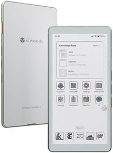 VIWOODS 6.13'' AiPaper Reader C with Color Display, E Ink eReader Device with Adjustable Warm and Cool Light, Ultra-Thin & Light, AI Integrated, 128GB Storage