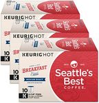 Seattle’s Best Coffee K-Cup Pods, Breakfast Blend, Medium Roast Coffee, Smooth-Roasted K-Cups for Keurig K-Cup Brewers, 10 CT K-Cups/Box (Pack of 3 Boxes)