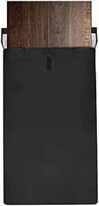 Sorfey Felt LinedSorefy Felt Lined Dining Table Leaf Storage Bag with Velcro Closure, 52" x 28", Black