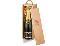 Paul Langier Champagne Gift Box - Luxury Brut Champagne Gift Set - Gifts for Birthdays and Celebrations, Hampers for Men and Women, Luxury Gift Crate, from Regency Hampers