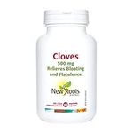 New Roots Herbal - Cloves - 500mg - 100 Capsules - Clove Capsules - Tooth Pain Relief for Adults - Bloating Relief and Indigestion Relief - Intestinal Parasite Cleanse - Toothache Pain Relief Adult