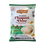 Dr. Gluten Multigrain Platinum Chapati Flour with Millets & Brown Rice 1kg | Gluten Free & Wheat Free Atta | Rich in Fibre & Antioxidants | Versatile for Healthier Baking & Cooking