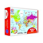 RATNA'S Educational Jigsaw Puzzle Range for Kids (World MAP)