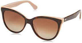 Kate Spade New York Women's Daesha/s Sunglasses, Havana Pink, 56 mm