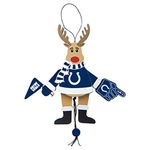 NFL Indianapolis Colts Wooden Cheer Ornament