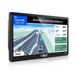 XGODY GPS Navigation for Car Truck Drivers 7 inch Navigation Systems for Car with Voice Guidance and Speed Camera Warning 2024 Americas Maps
