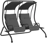 Outsunny Luxury Patio Swing Metal O