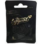 LSTYLE Dart Tips: Premium Lippoint - Soft Tip Dart Points - 2BA Thread - Black