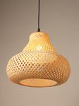 Habere India-All the Cultures Fabricating India Bamboo Lampshade | Cane Lamps | Wicker Lamps | Cafe Lights | Rattan Light | Unique Pendant Lights (01)