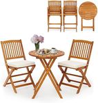 S AFSTAR 3 Pieces Patio Bistro Set,