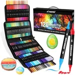 120 Colors Acrylic Paint Markers, D