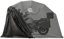 KEMIMOTO 600D Motorcycle Storage Shelter Cover Outdoor for Trike Touring